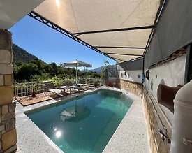 Fethiye Yeşilüzümlü'de Doğa İçerisinde, Özel Havuzlu, 8 Kişilik Villa - 2