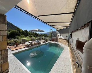 Fethiye Yeşilüzümlü'de Doğa İçerisinde, Özel Havuzlu, 8 Kişilik Villa - 2