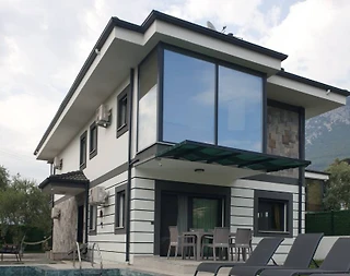 Fethiye Yeşilüzümlü'de Doğa İçerisinde, Özel Havuzlu, Konforlu Villa - 1