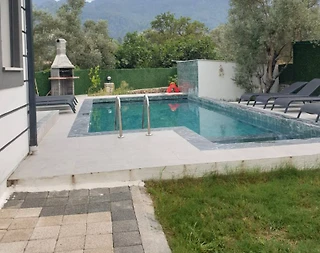 Fethiye Yeşilüzümlü'de Doğa İçerisinde, Özel Havuzlu, Konforlu Villa - 3