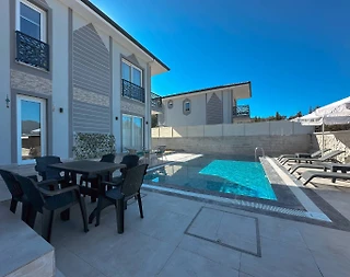 Fethiye Yeşilüzümlü'de Doğa İçerisinde, Özel Havuzlu, Konforlu Villa  - 1