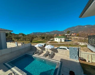 Fethiye Yeşilüzümlü'de Doğa İçerisinde, Özel Havuzlu, Konforlu Villa - 4