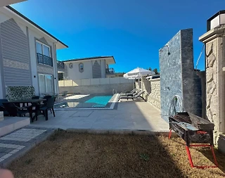 Fethiye Yeşilüzümlü'de Doğa İçerisinde, Özel Havuzlu, Konforlu Villa  - 3