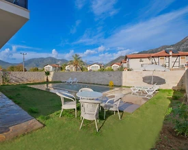Fethiye Yeşilüzümlü'de Doğa İçerisinde, Özel Havuzlu, Modern Villa - 3