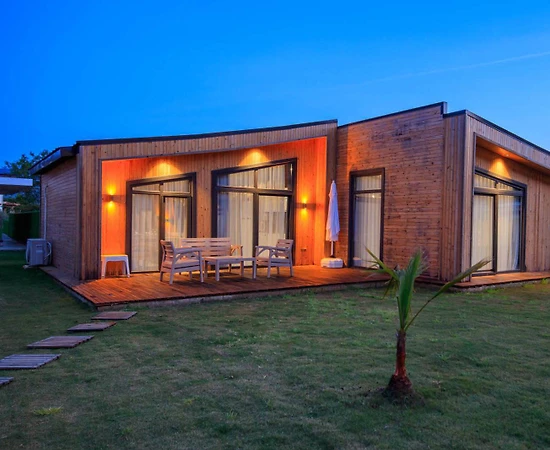 Fethiye Yeşilüzümlü'de Huzur Dolu Doğada, Ortak Havuzlu, 2+1 Villa - 1