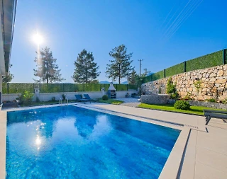Fethiye Yeşilüzümlü'de Huzur Dolu Doğada, Özel Havuzlu, Şık Villa - 5