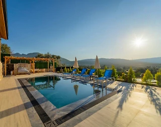 Fethiye Yeşilüzümlü'de Huzurlu Doğada, Özel Havuzlu, Konforlu Villa - 4