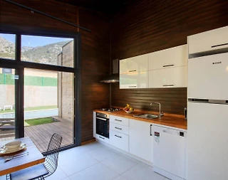 Fethiye Yeşilüzümlü'de Modern Tasarımlı,  Özel Havuzlu, Tatil Villası - 5