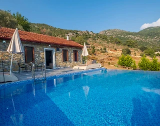 Fethiye Yeşilüzümlü'de Muhteşem Doğada, Özel Havuzlu, Konforlu Villa - 5