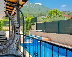 Fethiye Yeşilüzümlü'de Orman Manzaralı, Özel Havuzlu, 4+1 Villa - 3