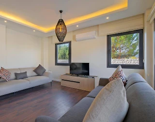 Fethiye Yeşilüzümlü'de Sakin Doğada, Özel Havuzlu, Konforlu Villa - 5