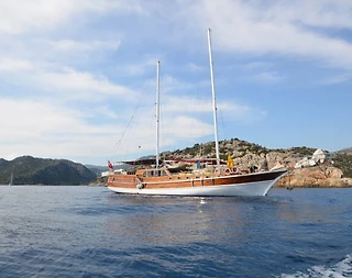 Fethiye'de Derin ve Berrak Sularda, 16 Kişilik, Klimalı Konforlu Gulet - 1