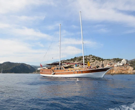 Fethiye'de Derin ve Berrak Sularda, 16 Kişilik, Klimalı Konforlu Gulet - 1