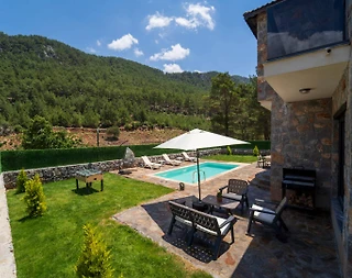 Fethiye Kızılbel'de Eşsiz Doğa İçerisinde, Özel Havuzlu, Kiralık Villa - 2