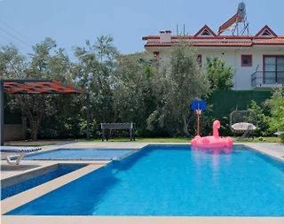 Fethiye'de Geniş Bahçeli, Özel Havuzlu, Sauna ve Jakuzili, Kiralık Villa - 5