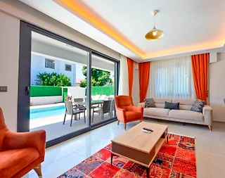 Fethiye Babataşı'nda Merkezi Konumda, Özel Havuzlu, Modern Villa - 5