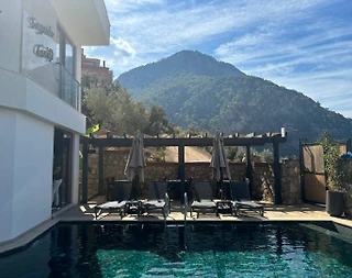 Fethiye Karaağaç'ta Modern Mimarili, Özel Havuzlu, Jakuzili Villa - 5