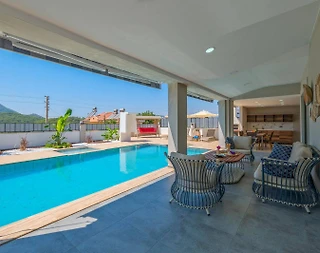 Fethiye'de Geniş Ailelere Uygun, Özel ve Kapalı Havuzlu Villa - 4