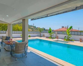 Fethiye'de Geniş Ailelere Uygun, Özel ve Kapalı Havuzlu Villa - 3