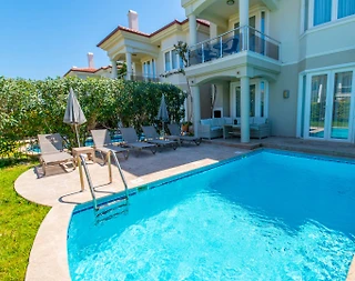 Fethiye'de Tesis İçerisinde, Özel Havuzlu, 10 Kişilik Villa - 4