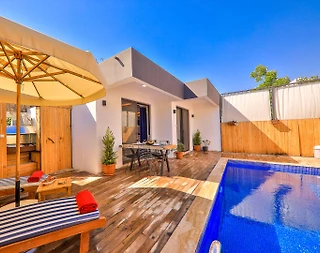 Kaş Patara'da Muhteşem Doğada, Özel Havuzlu, 4 Kişilik, Kiralık Villa - 3