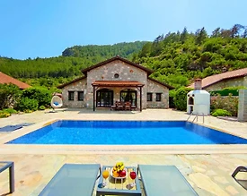 Fethiye Kayaköy'de Doğanın Kalbinde, Özel Havuzlu, Korunaklı Villa - 3