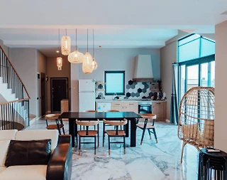 Antalya Finike'de Şehir Manzaralı, Özel Havuzlu, Bahçeli Villa - 3