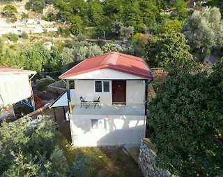 Fethiye Faralya'da Muhteşem Deniz Manzaralı, Teraslı, 1+1 Tatil Evi - 4