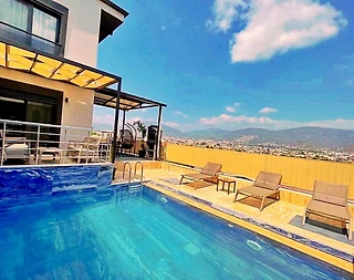 Fethiye Karaçulha'da Geniş Ailelere Uygun, Özel Havuzlu Modern Villa - 1