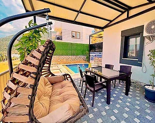 Fethiye Karaçulha'da Geniş Ailelere Uygun, Özel Havuzlu Modern Villa - 3