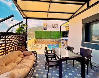 Fethiye Karaçulha'da Geniş Ailelere Uygun, Özel Havuzlu Modern Villa - 5