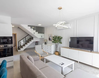 Kıbrıs Girne'de Tesis İçerisinde, Ortak Havuzlu, 6 Kişilik Daire - 5