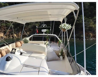 Fethiye Göcek'te Muhteşem Sularda, Lüks Tasarımlı, 6 Kişilik Motoryat - 3