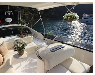 Fethiye Göcek'te Muhteşem Sularda, Lüks Tasarımlı, 6 Kişilik Motoryat - 4