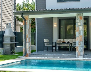 Fethiye Göcek'te Kalabalık Ailelere Uygun, Özel Havuzlu, Modern Villa - 1