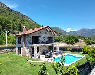 Fethiye İnlice'de Muhteşem Doğada, Özel ve Çocuk Havuzlu, Lüks Villa - 3