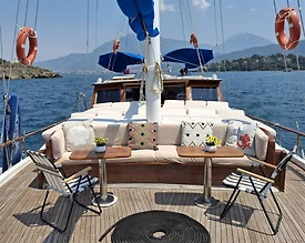 Fethiye Göcek'te Masmavi Sularda, 6 Kabinli, Lüks Gulet - 2