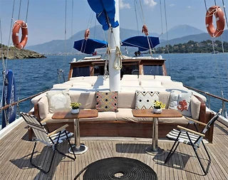 Fethiye Göcek'te Masmavi Sularda, 6 Kabinli, Lüks Gulet - 2