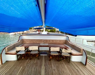 Fethiye Göcek'te Masmavi Sularda, Modern Tasarımlı, 6 Kabinli Gulet - 4