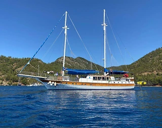 Fethiye Göcek'te Masmavi Sularda, Modern Tasarımlı, 6 Kabinli Gulet - 1