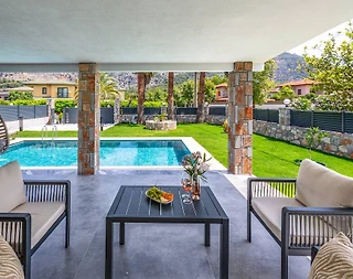 Fethiye Göcek'de Geniş Bahçeli, Özel Havuzlu, Konforlu Villa - 3