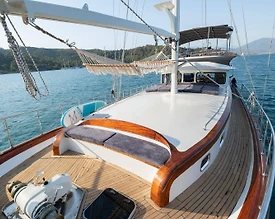 Fethiye Göcek'te Masmavi Sularda, 3 Kabinli, Konforlu Gulet - 2