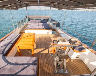 Fethiye Göcek'te Masmavi Sularda, 3 Kabinli, Konforlu Gulet - 4