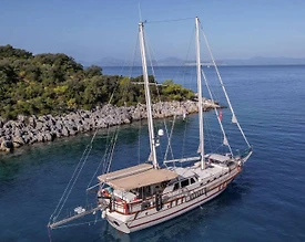 Göcek'te Engin Denizlere Açılmak İçin, 6 Kişilik, Lüks Kiralık Gulet - 2