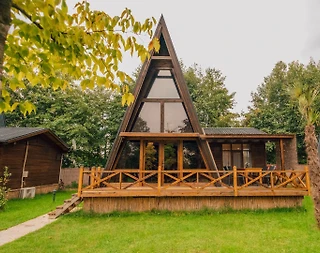 Sapanca Yanık'ta Enfes Doğa İçerisinde, Göl Manzaralı, Şık Bungalov - 1