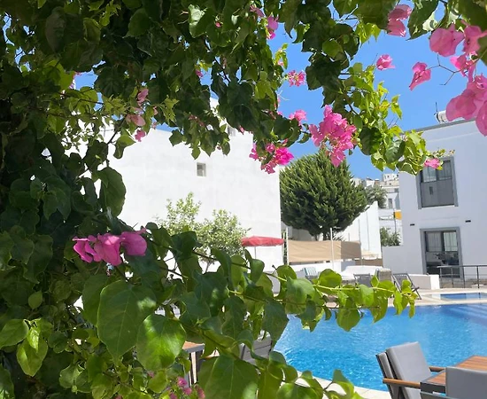 Bodrum Gümbet'te Ortak Havuzlu, Bahçe Katı, Butik Tatil Evi - 1