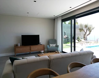 Muğla Bodrum'da Deniz Manzaralı, Özel Havuzlu, Bahçeli Villa - 5