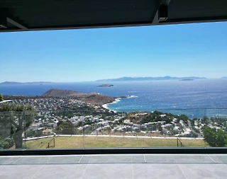 Muğla Bodrum'da Deniz Manzaralı, Özel Havuzlu, Bahçeli Villa - 3