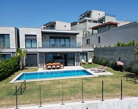 Muğla Bodrum'da Deniz Manzaralı, Özel Havuzlu, Bahçeli Villa - 2