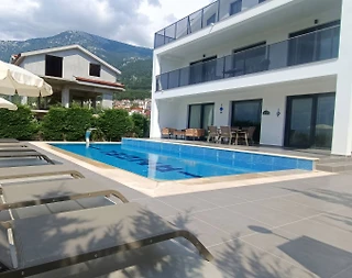 Fethiye Ölüdeniz'de Kalabalık Ailelere Uygun, Özel Havuzlu, Merkezi Villa - 4
